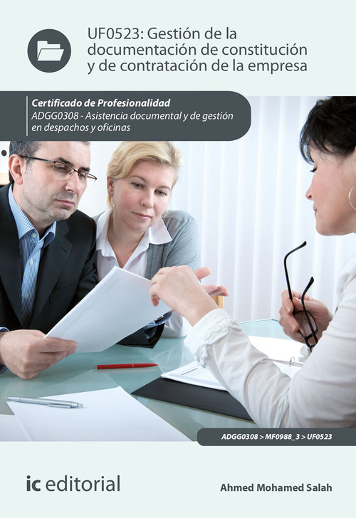 GESTION DE LA DOCUMENTACION DE CONSTITUCION Y DE CONTRATACIO