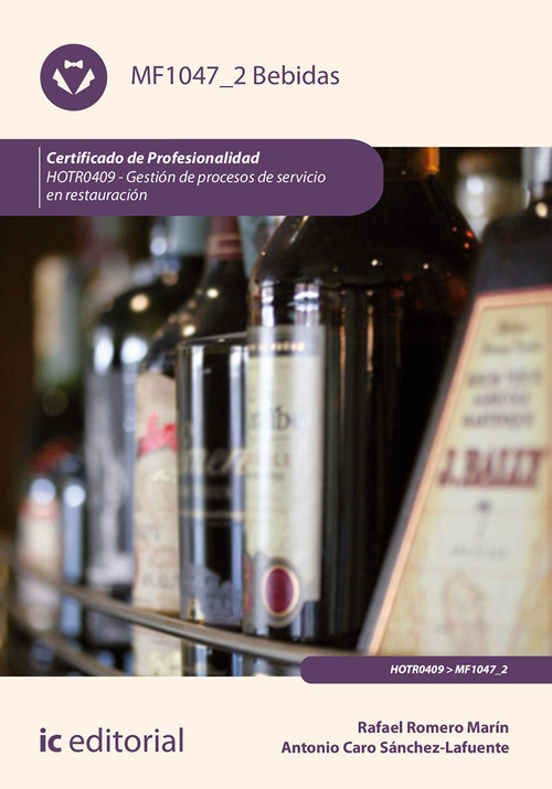 BEBIDAS. HOTR0409 - GESTION DE PROCESOS DE SERVICIO EN RESTA