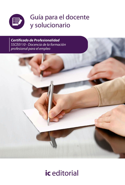 DOCENCIA DE LA FORMACION PROFESIONAL PARA EL EMPLEO. SSCE011