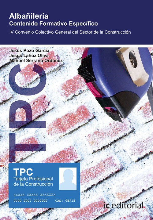 TPC - ALBA�ILERIA. CONTENIDO FORMATIVO ESPECIFICO