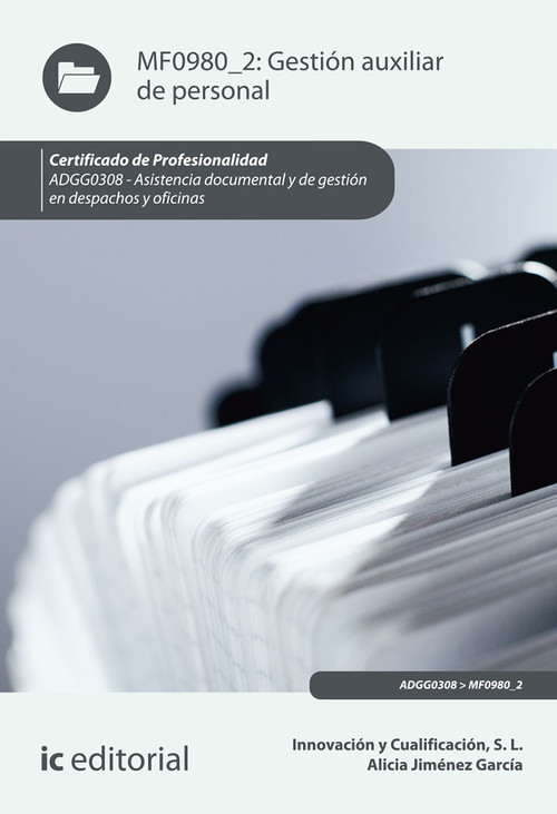 GESTION AUXILIAR DE PERSONAL. ADGG0308 - ASISTENCIA DOCUMENT