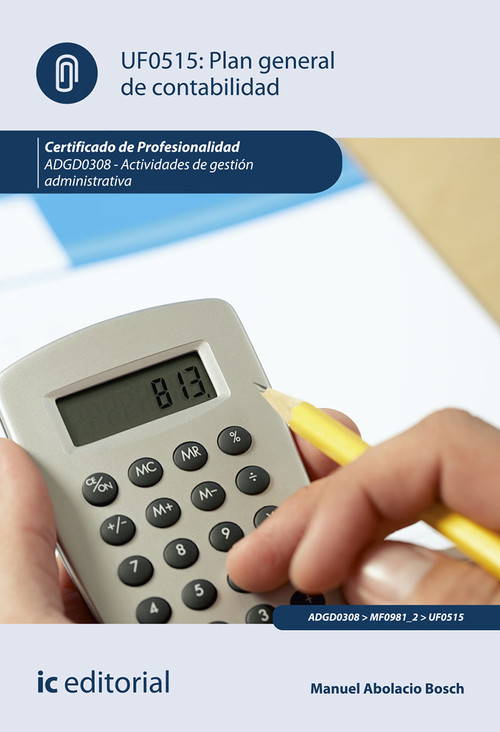 PLAN GENERAL DE CONTABILIDAD. ADGD0308 - ACTIVIDADES DE GEST