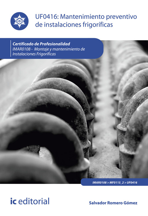 MANTENIMIENTO PREVENTIVO DE INSTALACIONES FRIGORIFICAS. IMAR
