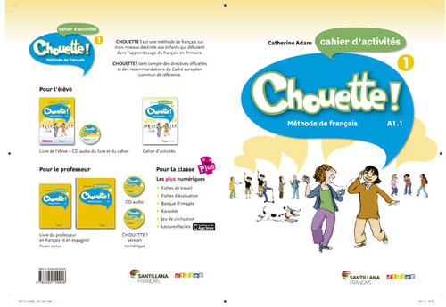 CHOUETTE 1 CAHIER D'EXERCICES 5 EP