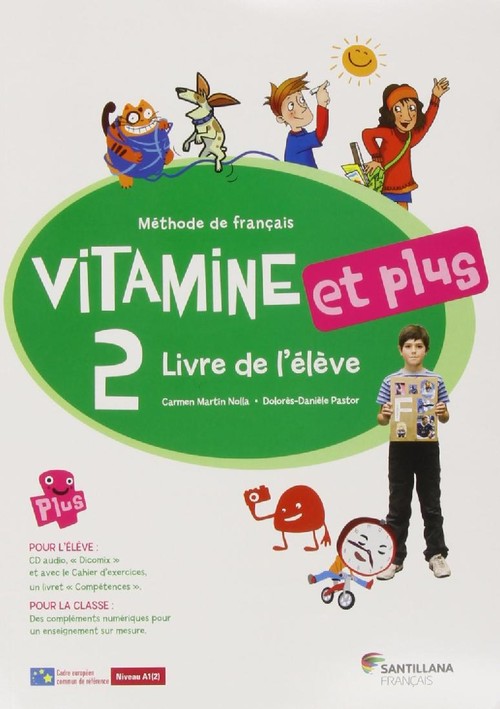 VITAMINE ET PLUS 2 ELEVE+CD+CD DICT 6 EP