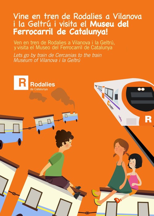 VINE EN TREN DE RODALIES A VILANOVA I LA GELTRU I VISITA EL