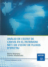 ANALISI DE L'ESTAT DE CANVIS EN EL PATRIMONI NET I DE L'ESTA