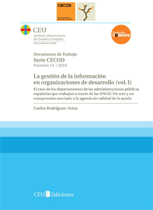 GESTION DE LA INFORMACION EN ORGANIZACIONES DE DESARROLLO, L
