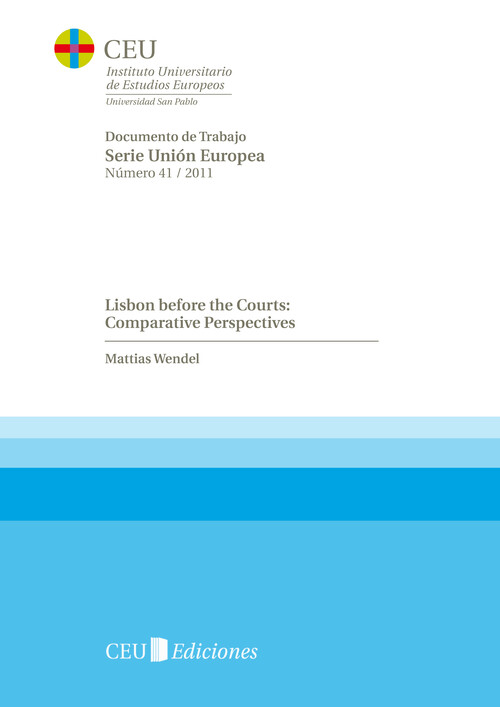 LISBON BEFORE THE COURTS: COMPARATIVE PERSPECTIVES