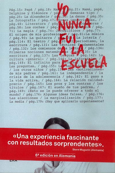 YO NUNCA FUI A LA ESCUELA