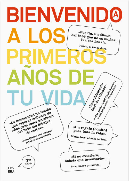 BENVINGUT/DA ALS PRIMERS ANYS DE LA TEVA VIDA