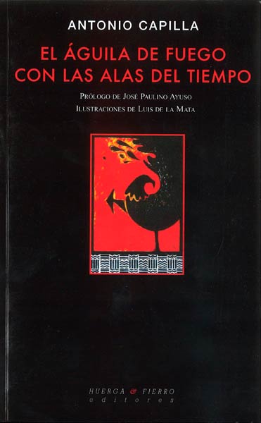 AGUILA DE FUEGO CON LAS ALAS DEL TIEMPO.