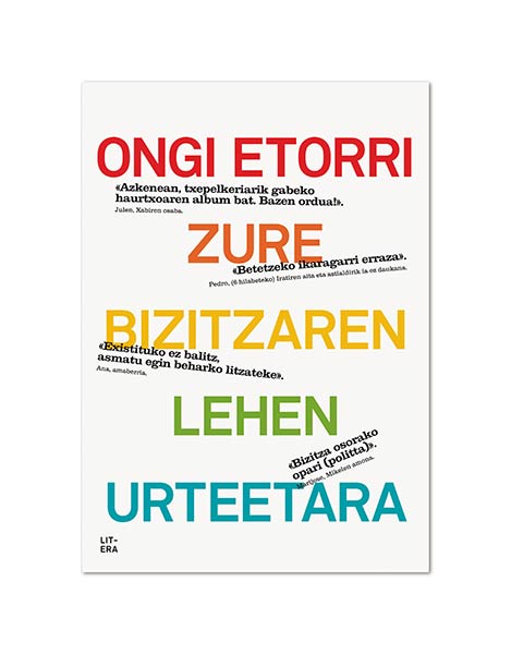 BENVINGUT/DA ALS PRIMERS ANYS DE LA TEVA VIDA