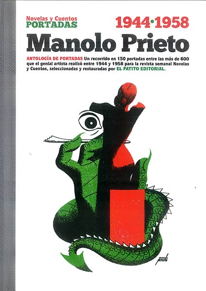 MANOLO PRIETO NOVELAS Y CUENTOS ANTOLG.PORTADAS 1944-1958