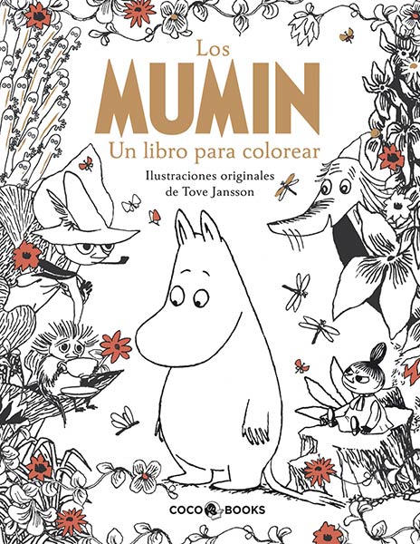 MUMIN UN LIBRO PARA COLOREAR,LOS