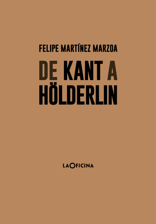 DE KANT A HOLDERLIN