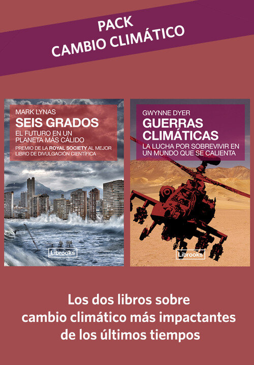 PACK CAMBIO CLIMATICO SEIS GRADOS GUERRAS CLIMATICAS
