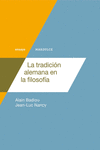 TRADICION ALEMANA EN LA FILOSOFIA, LA