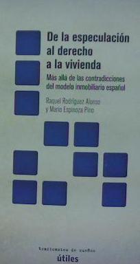 DE LA ESPECULACION AL 20 DERECHO A LA VIVIENDA