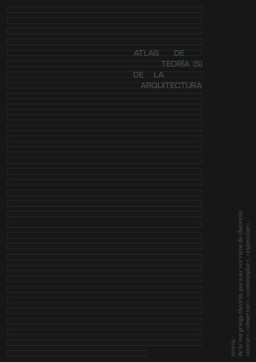 ATLAS DE TEORIA(S) DE LA ARQUITECTURA