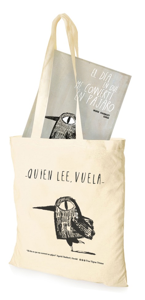DIA EN QUE ME CONVERTI EN PAJARO CON BOLSA DE TELA, EL