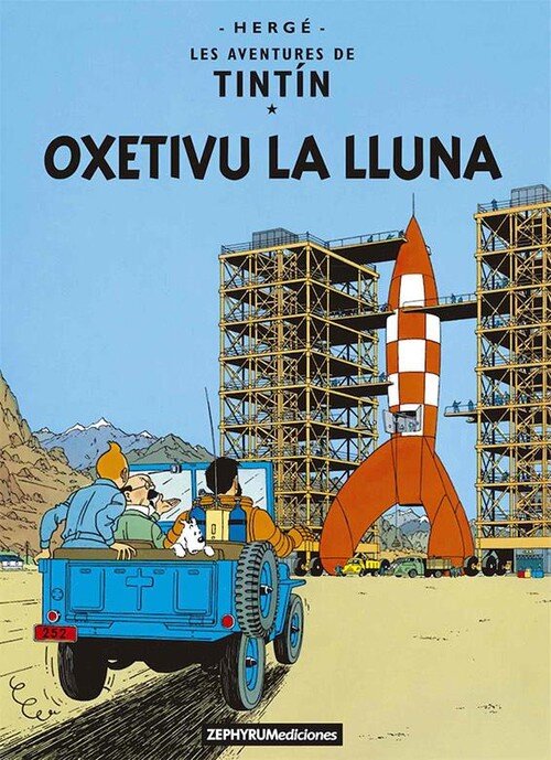 OXETIVU LA LLUNA - TINTIN