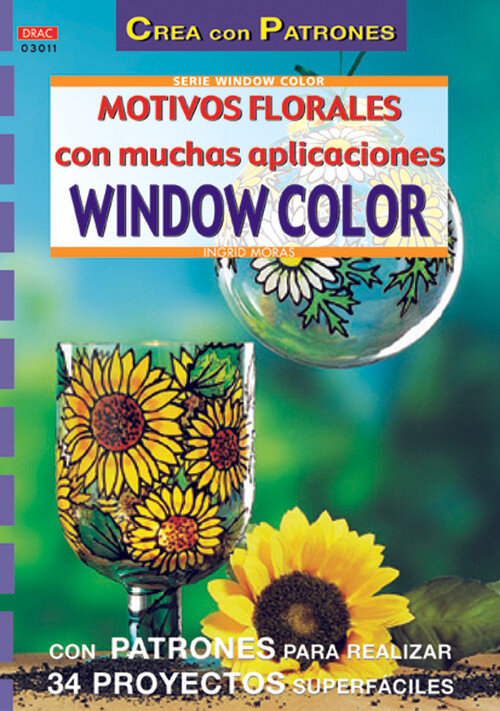 MOTIVOS FLORALES CON MUCHAS APLICACIONES WINDOW COLOR