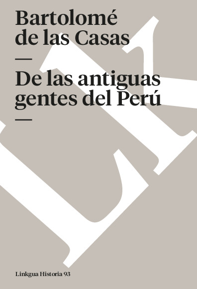 DE LAS ANTIGUAS GENTES DEL PERU