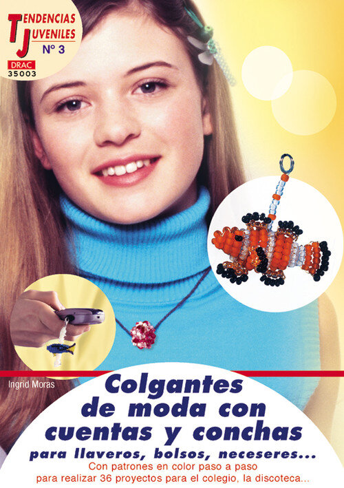 COLGANTES MODA CON CUENTAS CONCHAS