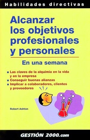 ALCANZAR LOS OBJETIVOS PROFESIONALES Y PERSONALES