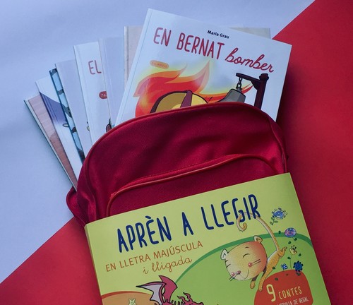 MOTXILLA AMB 9 LLIBRES LLEG