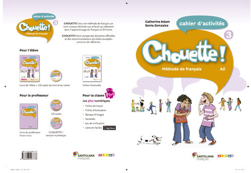 CHOUETTE 3 CAHIER D'EXERCICES 6 EP