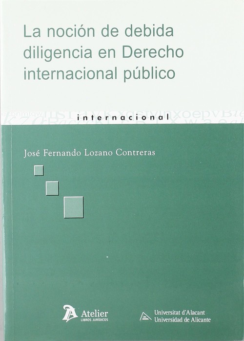 NOCION DE DEBIDA DILIGENCIA EN DERECHO INTERNACIONAL PUBLICO