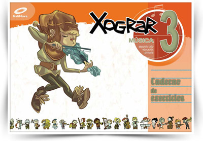 MUSICA 3 EP XOGRAR CADERNO (GALEGO)