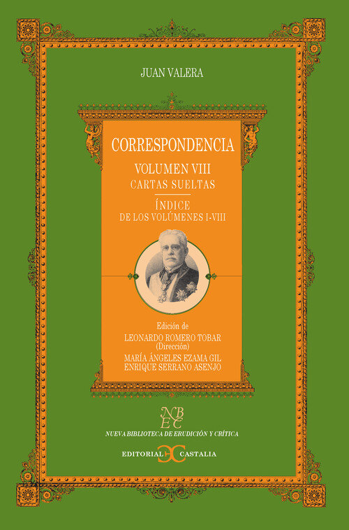 CORRESPONDENCIA VOL VIII CARTAS SUELTAS INDICE DE LOS VOLUME