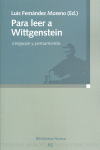 PARA LEER A WITTGENSTEIN