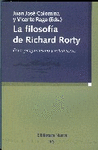 FILOSOFIA DE RICHARD RORTY, LA-ENTRE PRAGMATISMO Y RELATIVIS