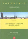 TOPONIMIA DE RIBAGORZA, MUNICIPIO DE MONESMA Y CAJIGAR