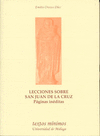 LECCIONES SOBRE SAN JUAN DE LA CRUZ
