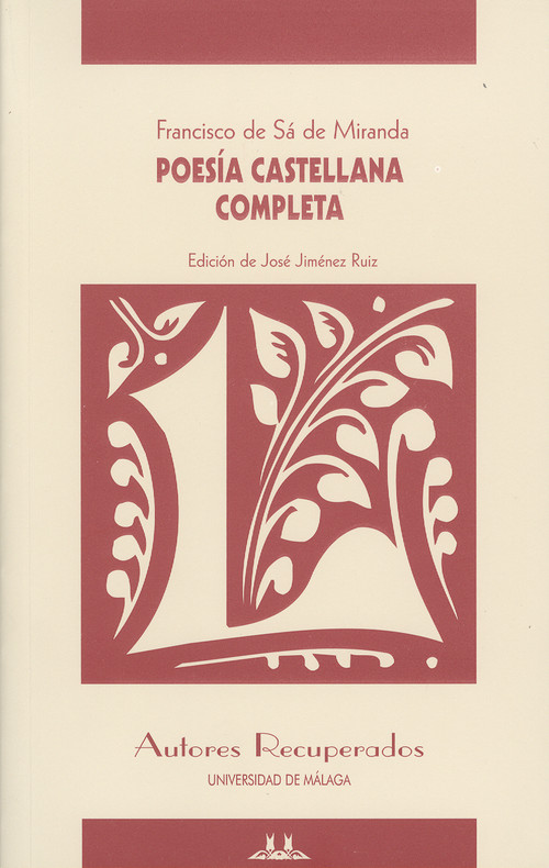 POESIA CASTELLANA COMPLETA DE FRANCISCO SA DE MIRANDA