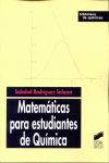 MATEMATICAS PARA ESTUDIANTES DE QUIMICA