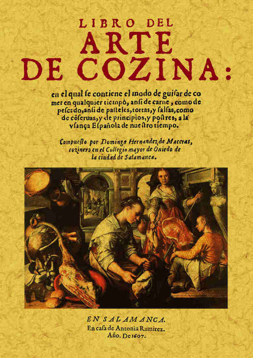 LIBRO DE ARTE DE COZINA