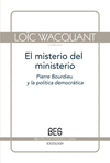 MISTERIO DEL MINISTERIO,EL-PIERRE BOURDIEU Y POLIT.DEMOCRATI