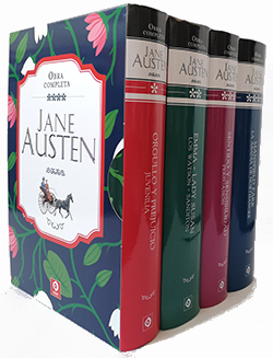 JANE AUSTEN - O. COMPLETA- 4 VOLUMENES
