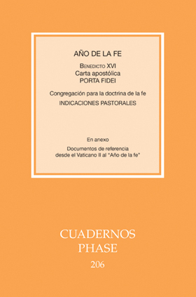 A�O DE LA FE. CARTA APOSTOLICA PORTA FIDEI