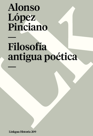 FILOSOFIA ANTIGUA POETICA