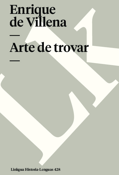 ARTE DE TROVAR
