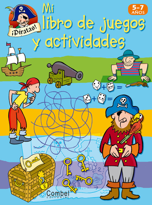MI LIBRO JUEGOS ACTIVIDADES PIRATAS