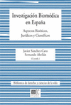 INVESTIGACION BIOMEDICA EN ESPA�A