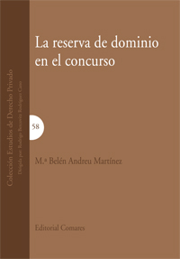 RESERVA DE DOMINIO EN EL CONCURSO,LA